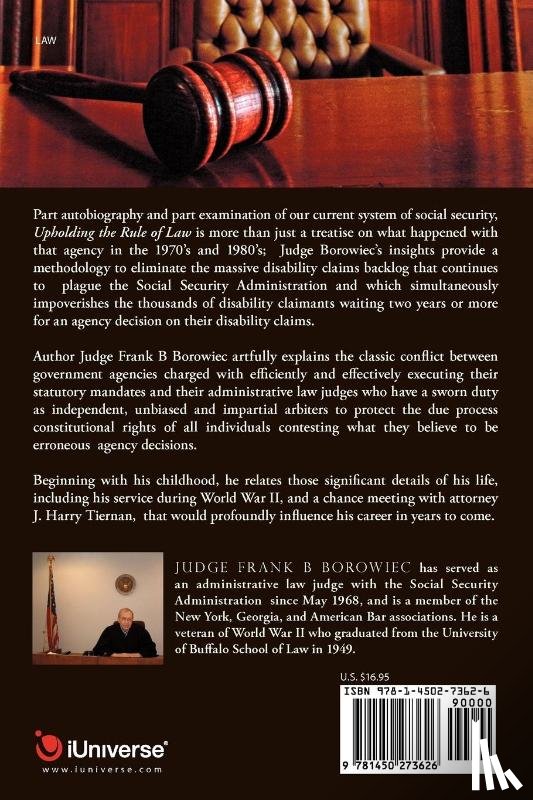 Borowiec, Frank B - Upholding the Rule of Law