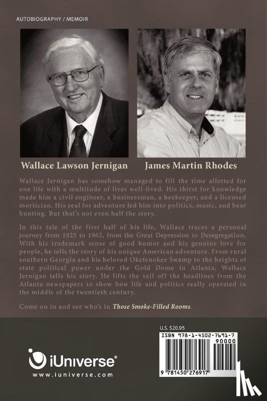 Jernigan, Wallace Lawson, Rhodes, James Martin - Those Smoke-Filled Rooms