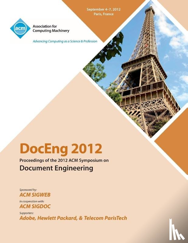 Doceng 2012 Conference Committee - DocEng 2012 Proceedings of the 2012 ACM Symposium on Document Engineering