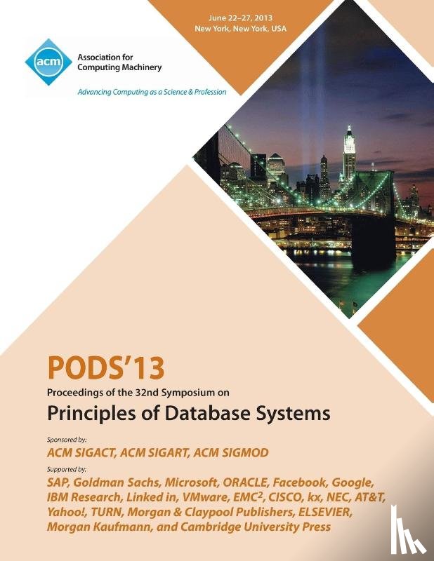 Pods 13 Conference Committee - Pods 13 Proceedings of the 32nd Symposium on Principles of Database Systems
