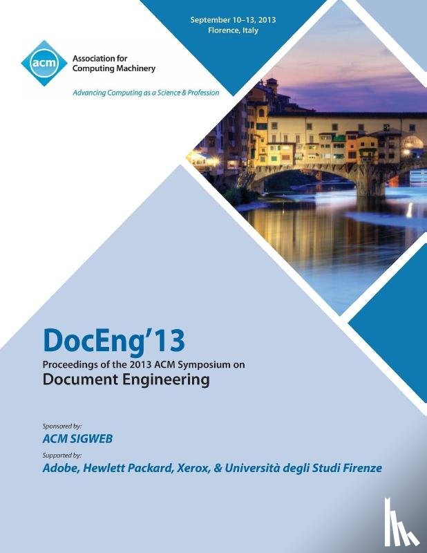 Doceng 13 Conference Committee - DOC ENG 13 Proceedings of the !4th ACM Conference on Document Engineering