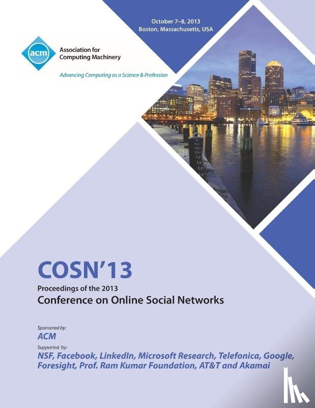 Cosn 13 Conference Committee - Cosn 13 Proceedings of the 2013 Conference on Online Social Networks
