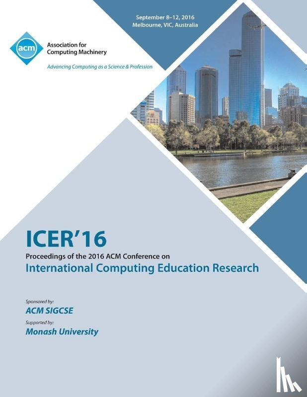Icer Conference Committee - ICER 16 2016 International Computing Education Research Conference