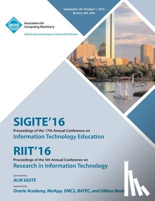 Sigite Riit Conference Committee - SiGITE/RIIT 16 17th Annual Conference on Information Technology Education/5th Annual Conference on Research in Infomation Technology