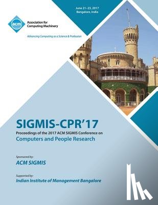 Sigmis-Cpr '17 Conference Committee - Sigmis-CPR '17