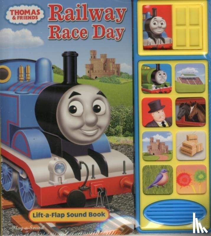 PI Kids - Thomas & Friends: Railway Race Day Lift-a-Flap Sound Book