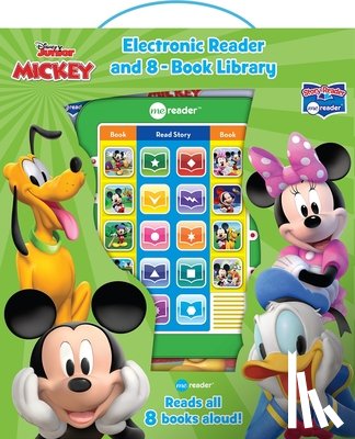 PI Kids - Mickey Mouse Clubhouse Electronic Reader and 8-Book Library