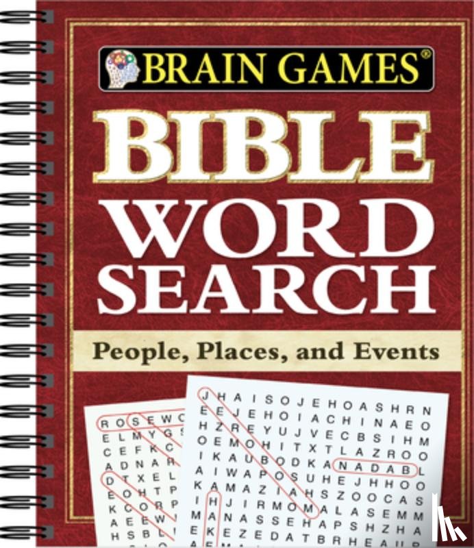 Publications International Ltd - Brain Games - Bible Word Search: People, Places, and Events