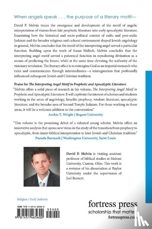 Melvin, David P. - The Interpreting Angel Motif in Prophetic and Apocalyptic Literature