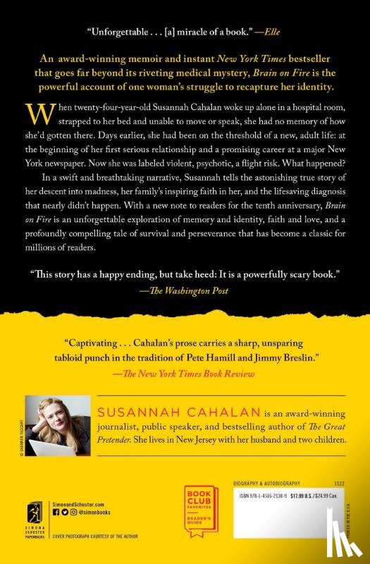 Cahalan, Susannah - Brain on Fire (10th Anniversary Edition)