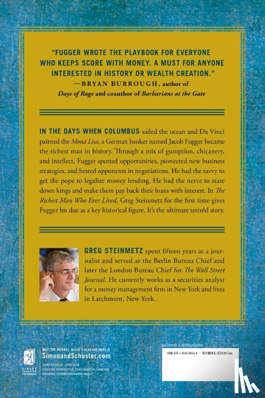 Steinmetz, Greg - The Richest Man Who Ever Lived