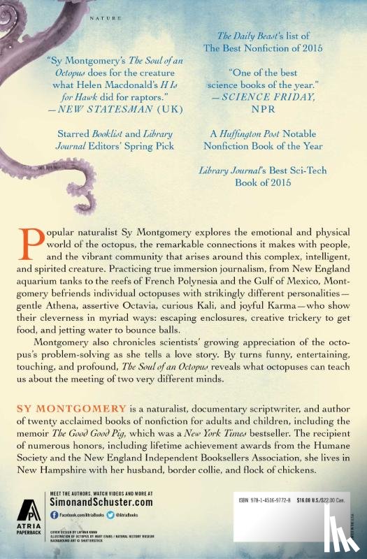 Montgomery, Sy - Soul of an Octopus