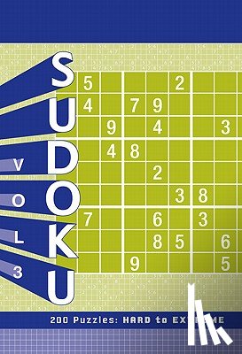 Pitkow, Xaq - Sudoku Vol.3 Puzzle Pad: Hard