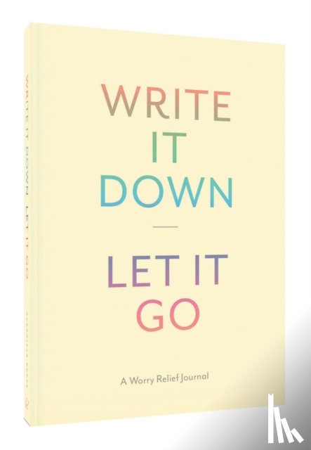 Chronicle Books - Write It Down, Let It Go