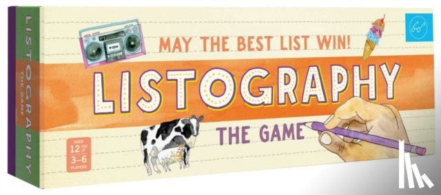 Nola, Lisa - Listography: The Game: May the Best List Win! (Board Games, Games for Adults, Adult Board Games)