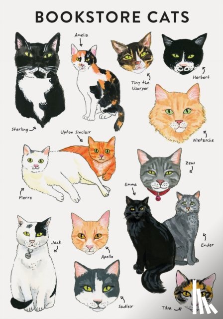  - Bibliophile Flexi Journal: Bookstore Cats