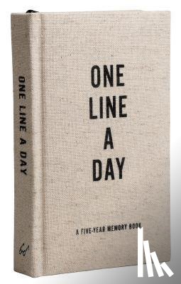 Chronicle Books - Canvas One Line a Day