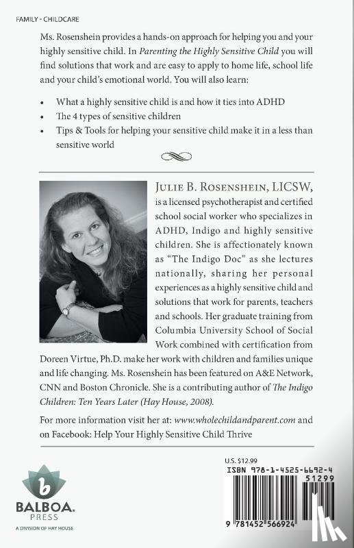 Rosenshein, Julie B - Parenting the Highly Sensitive Child