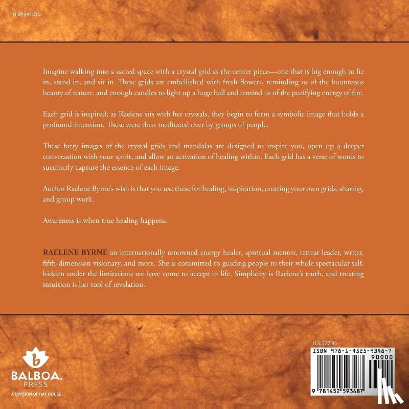 Byrne, Raelene - Medicine for Your Spirit, Crystal Grids and Mandalas