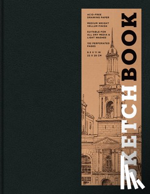 Co., Union Square & - Sketchbook 8.5 x 11" Black Hardcover Mixed Media Sketchbook for Drawing