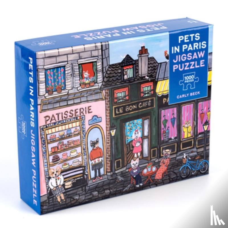Beck, Carly - Pets in Paris 1,000-Piece Jigsaw Puzzle