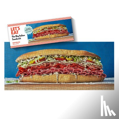 Pelosi, Dan - The Big Italian Sandwich Puzzle: 560-Piece Jigsaw Puzzle (Based on a Recipe from the Grossy Pelosi Cookbook Let's Eat!)