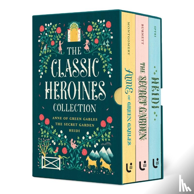 Montgomery, L. M., Spyri, Johanna, Burnett, Frances Hodgson - Classic Heroines Collection Boxed Set