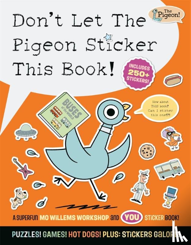 Mo Willems Workshop - Don't Let The Pigeon Sticker This Book!
