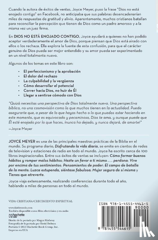 Meyer, Joyce - Dios No Esta Enojado Contigo