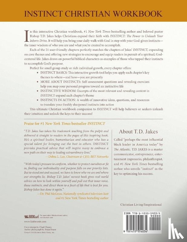 Jakes, T. D. - INSTINCT Christian Workbook (UMI)