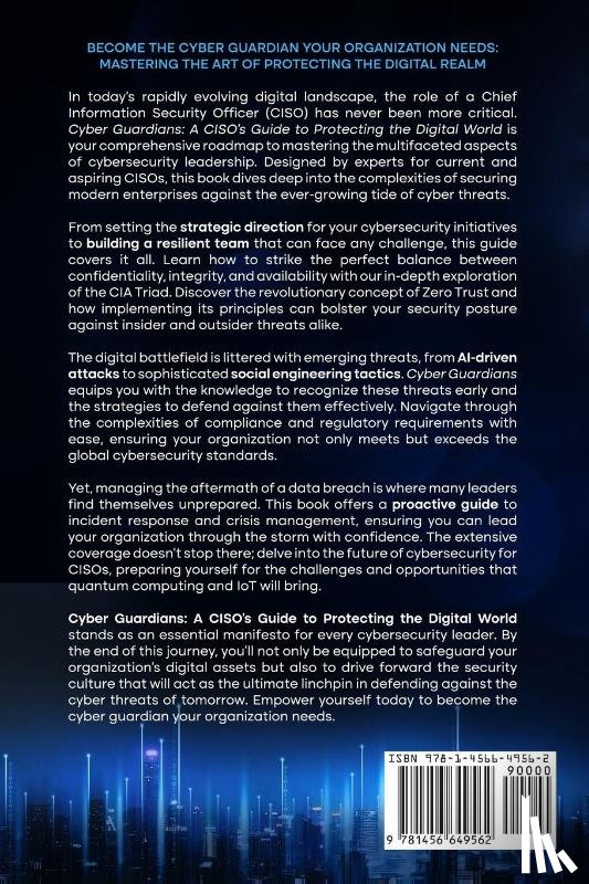 Mitcham, MSA CCISO CSIH Zachery S. - Key Security Concepts that all CISOs Should Know-Cyber Guardians