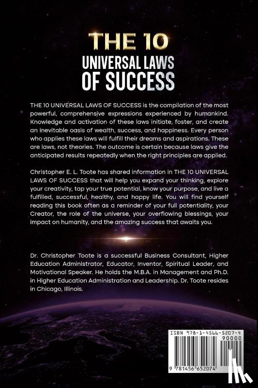 Toote, Christopher E. L. - THE 10 UNIVERSAL LAWS OF SUCCESS