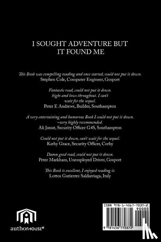 Keeley-Osgood MC, Reginald A - I Sought Adventure But It Found Me