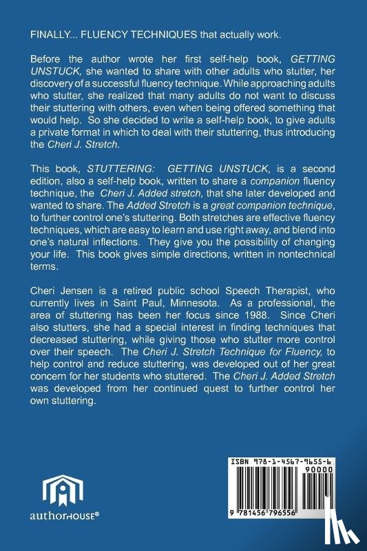 Jensen, Cheri - Stuttering