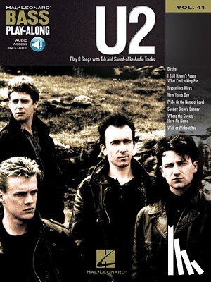 U2 - Bass Play-Along Volume 41