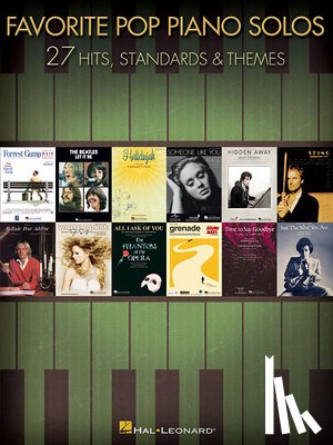 Hal Leonard Publishing Corporation - Favorite Pop Piano Solos