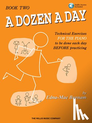 Burnam, Edna Mae - Burnam, E: Dozen a Day Book 2 - Book/Online Audio