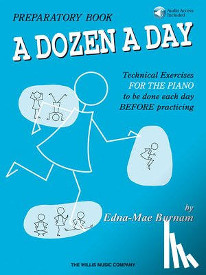 Burnam, Edna Mae - Burnam, E: Dozen a Day Preparatory Book (Book/Online Audio)