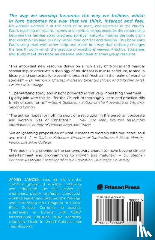 Janzen, James D - Psalms, Hymns and Spiritual Songs