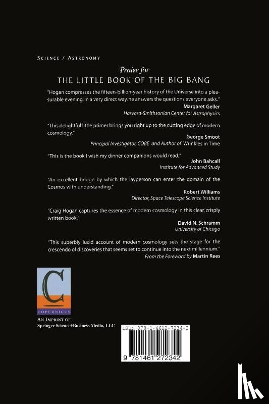 Hogan, Craig J. - The Little Book of the Big Bang