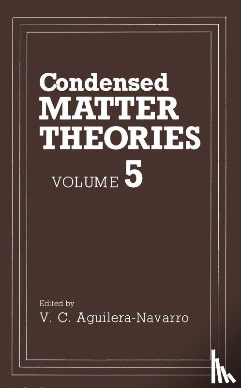 Valdir C. Aguilera-Navarro - Condensed Matter Theories