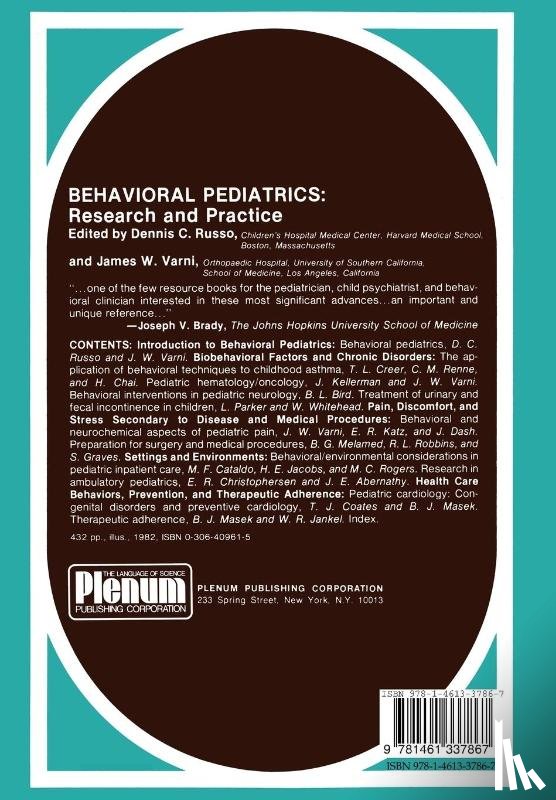  - The Behavior of Human Infants