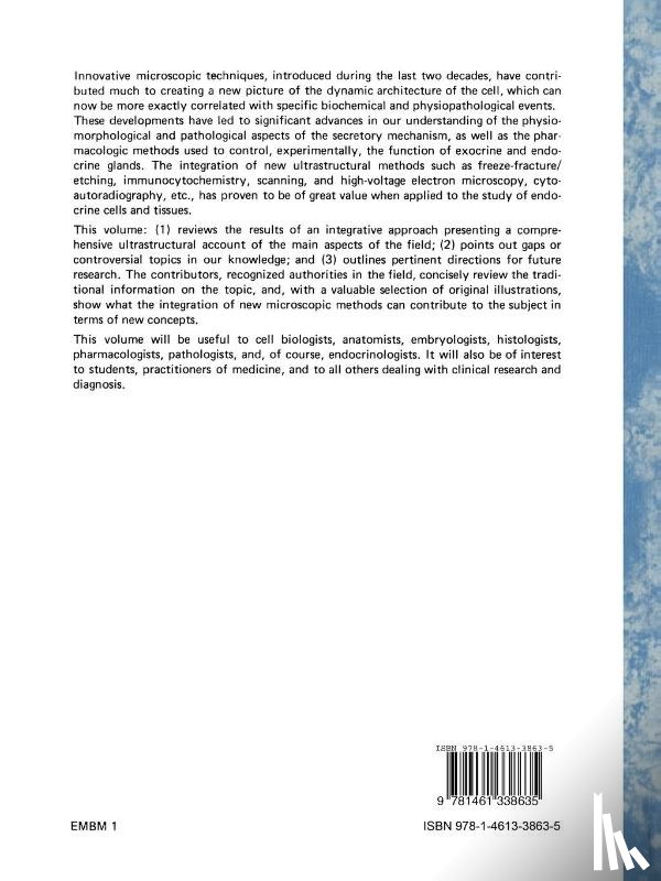  - Ultrastructure of Endocrine Cells and Tissues