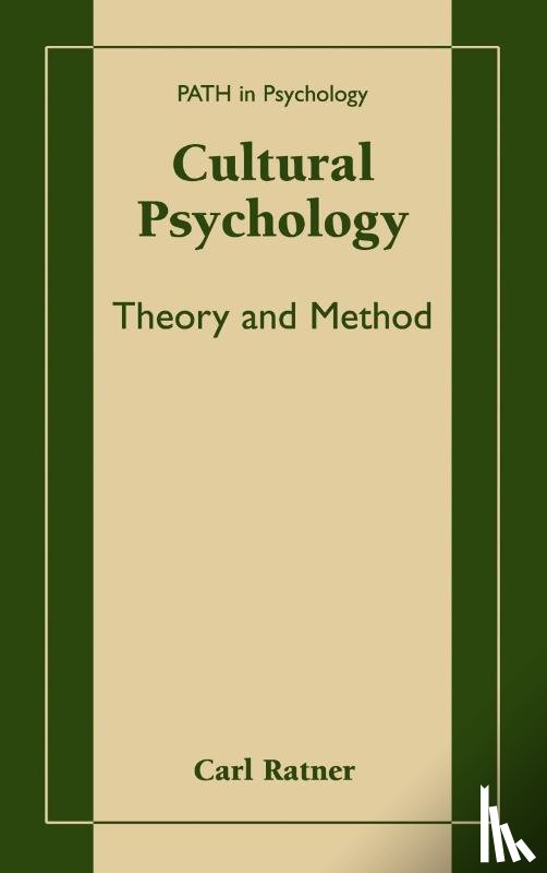 Ratner, Carl - Cultural Psychology