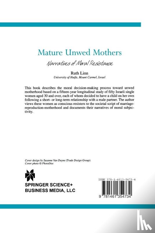 Ruth Linn - Mature Unwed Mothers