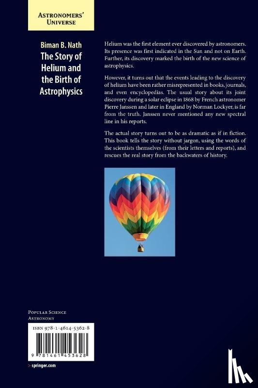 Nath, Biman B. - The Story of Helium and the Birth of Astrophysics