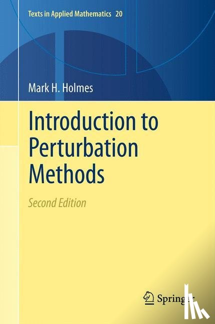 Holmes, Mark H. - Introduction to Perturbation Methods