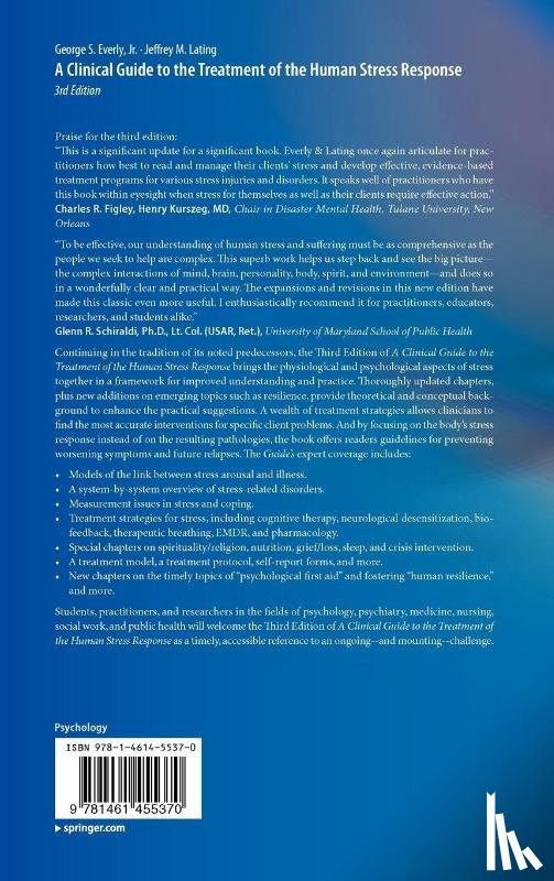 Everly, Jr., Lating, Jeffrey M. - A Clinical Guide to the Treatment of the Human Stress Response