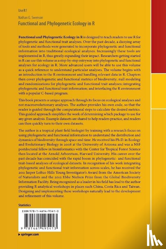 Nathan G. Swenson - Functional and Phylogenetic Ecology in R