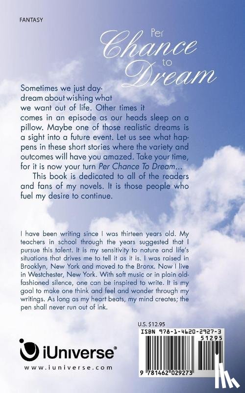 Reisman, Michael (Yale University - Per Chance to Dream